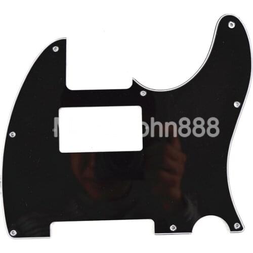 Black 3-PLY Humbucker Pickup Cut Electric Guitar Pickguard For TL Style Guitar Wholesales Free Shippng