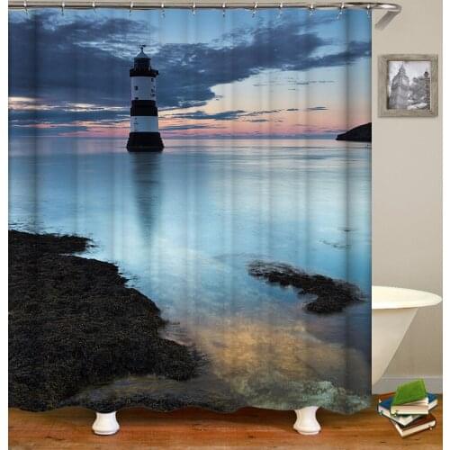 Children Bathtub Decoration Lake World Map Football Basketball Hot Air Balloon Shower Curtain Waterproof and Mildew Proof