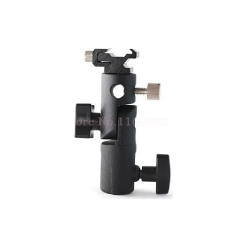 Camera E Type Flash Shoe Umbrella Holder Mount Light Stand Bracket Swivel