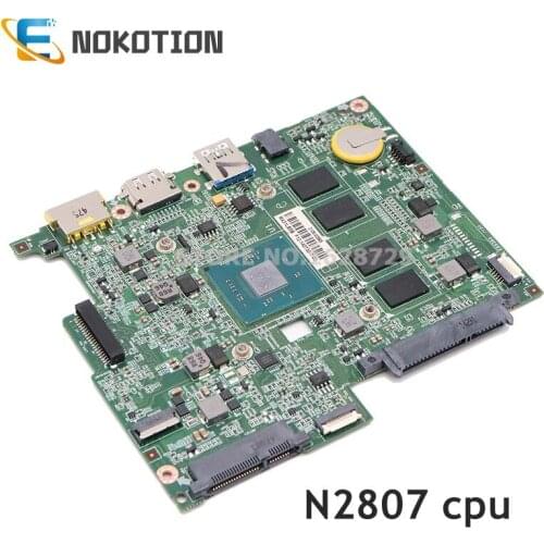 NOKOTION 5B20G39143 BM5338 main board For Lenovo ideapad Flex 10 Laptop Motherboard 2GB N2807 1.58Ghz CPU