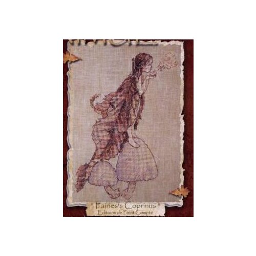 Gold Collection Counted Cross Stitch Kit Nimue Coprins des Fees Sweet Fairy Mushroom Dust nium