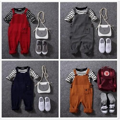 New Boys and Girls Infant Cotton Knitted Boys Girls Clothing Children Pants