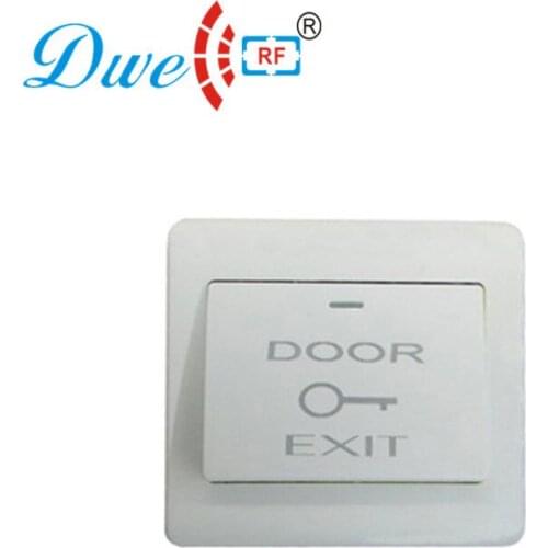 Normal close door push release exit button with fireproof plastic material