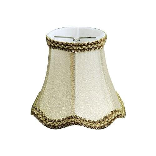 Luxury Gold Glass Chandelier Lace Lamp Shades, Wall Lamp Shades Decorative Lampshade, mini checked chandelier shades, Clip On