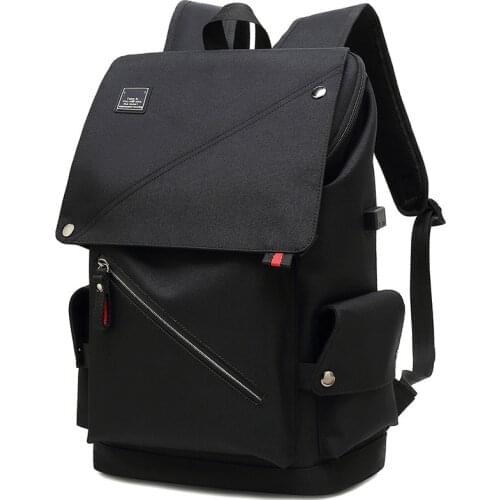Fashion Men Travel Backpack Large Capacity USB Charging Back Pack Outdoor Waterproof Business Laptop Backpack Schoolbag Mochila