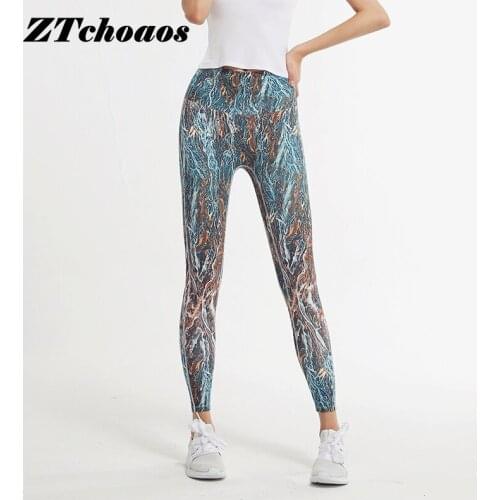 Yoga Pants gym leggings leggings sport women fitness printing fitness pants sports running peach hip womens sports pants