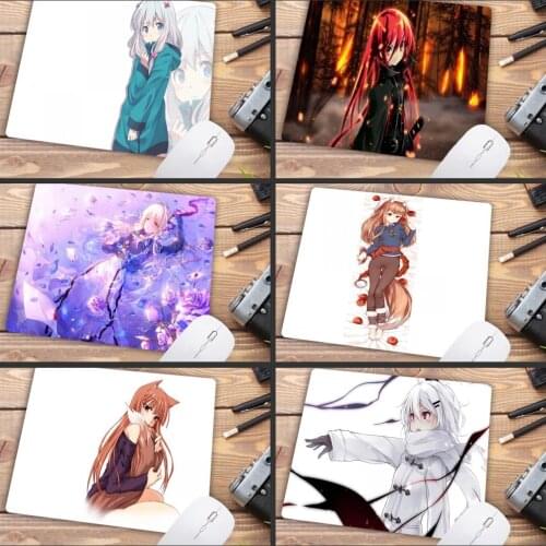 Mairuige Big Promotion Anime Girl Silicone Pad To Mouse Game Size 22X18CM Speed Version Speed Keyboard Washable Mousepads