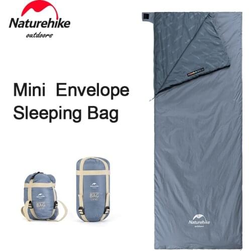 Naturehike Mini Envelopes Sleeping Bag Outdoor Camping Mattress Ultralight Portable Splicing