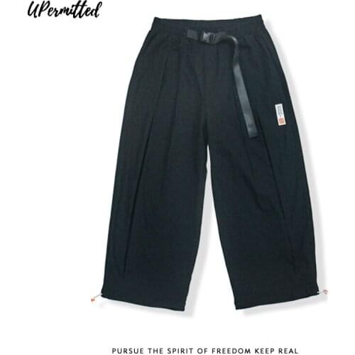 2021 Autumn New Street Tie Dye Splicing Gray Casual Pants Mens Fashion Straight Leg Hiking Dancing Hot Sale Drawstring