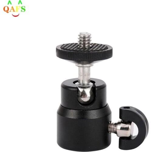 1pc For Camera Tripod LED Light Flash Tripod Bracket Holder Mount 1/4 Hot Shoe Adapter Cradle Ball Head
