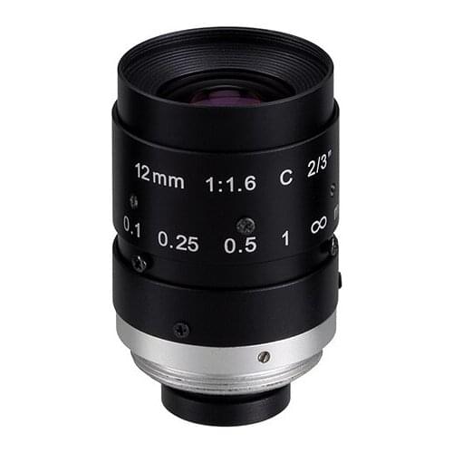 2/3" F1.6-16C 12mm 5 Megapixel C Mount Machine Vision lens for Industrial camera Smart security SL-C1216MP5