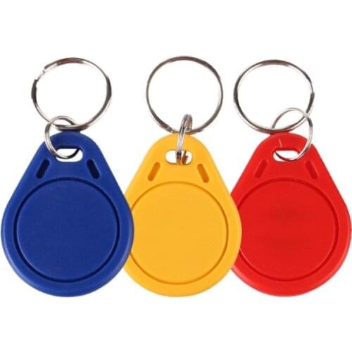 5pcs New UID FUID Keytag Changeable Block 0 Writable 1 time 13.56Mhz RFID Proximity keyfob Token Key Copy Clone Duplicate