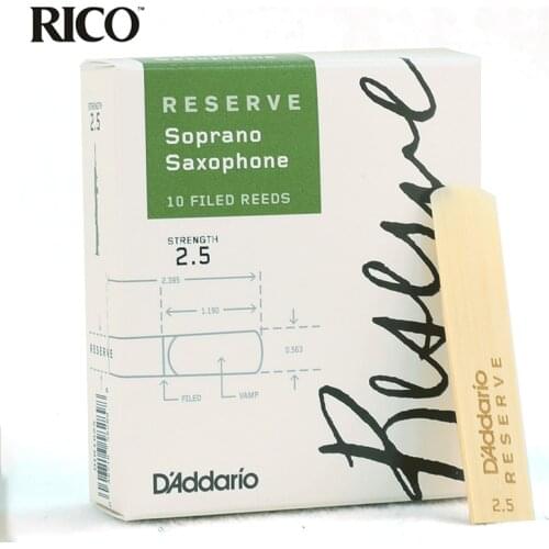 The United States RICO reserve Professional level Manual customization classic Eb Soprano saxphone reed