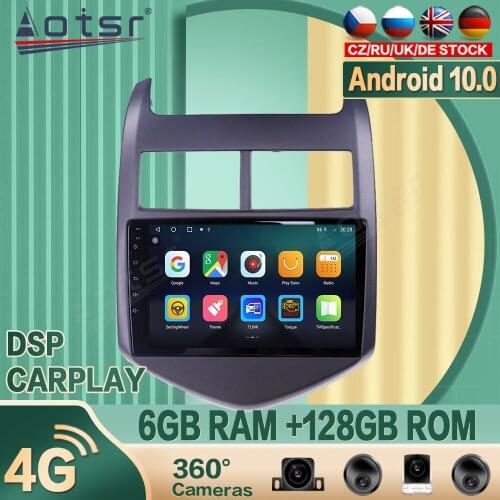 For Chevrolet Aveo Android Car radio Player GPS Navigation 360 camera Auto Stereo Multimedia Video Headunit DSP carplay 4G SIM