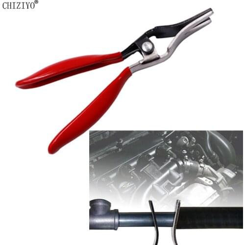 Car Fuel Vacuum Line Tube Hose Remover Separator Pliers Angled Type Plier Pipe Repairing Auto Clamp Screwdriver Hand Tool
