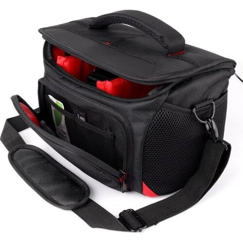 DSLR Foto Camera Bag Case For Sony A7 II III A77 I II Canon 750D 1300D 5D II III IV Nikon D7500 D5300 Camera Lens Pouch