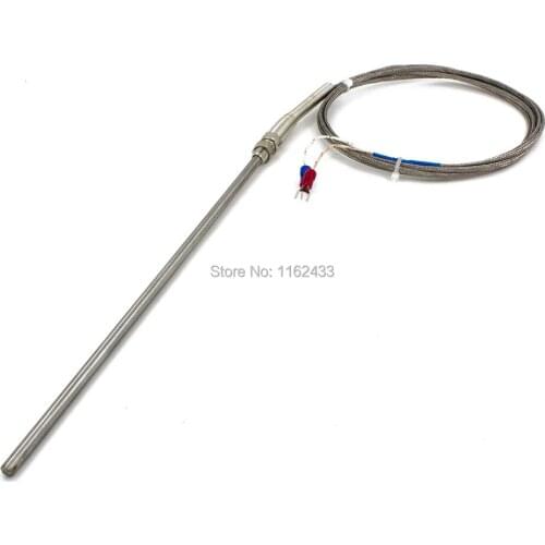 FTARP07 K type 2m cable 200mm probe head thermocouple temperature sensor M8 thread CA-187