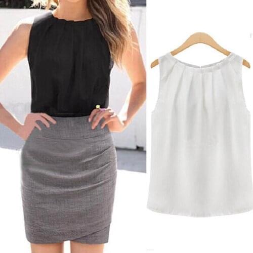 HO-KLOSS Black And White Blouses