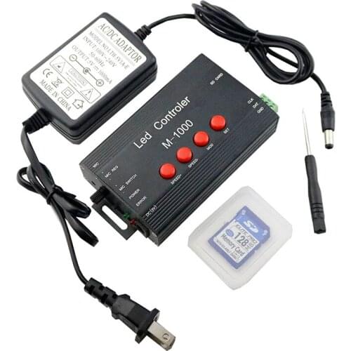 M-1000 Full Color Controller Music Controller External Control LED Controller DMX Voice Controller
