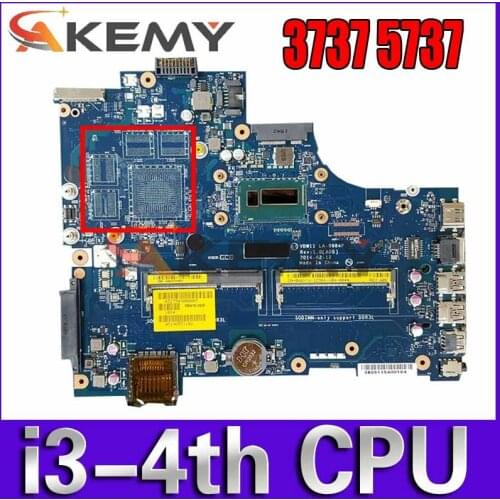 Akemy VBW11 LA-9984P Main board For Dell 17R 3737 5737 CN-01CFYT 01CFYT Series SR16Q I3-4010U