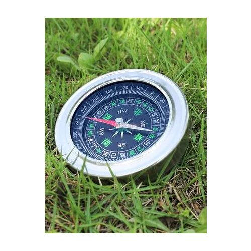 Compass outdoor mini portable adult children students multifunctional mountaineering car compass compass