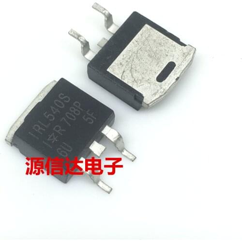 The new imported IRL540S L540S 100V 28A TO-263 N-channel MOS tube is in original stock