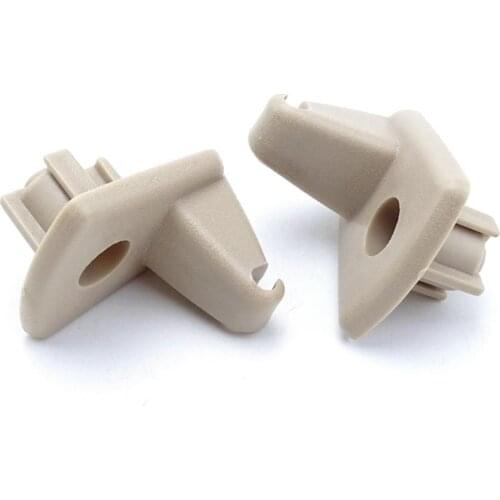 New Plastic Pop Up Durable Sun Visor Clip Hanging Hook Replacement Storage Holder Vehicle Bracket For Chrysler 300C Car Interior