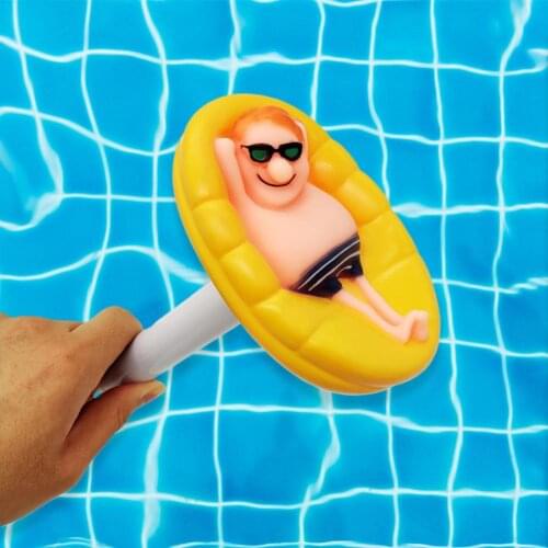 Portable ABS Plastic Swimming Pool Floating Thermometer Bathtub SPA Hot Tub Fish Ponds Water Temperature Measuring Meter