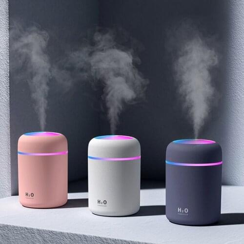 300ML Air Humidifier Ultrasonic Aroma Essential Oil Diffuser USB Cool Mist Maker Purifier Aromatherapy For Car Home