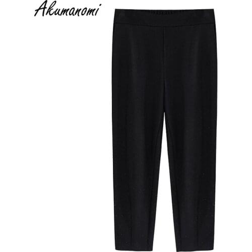 Женские трикотажные брюки AKUMANOMI China At AliExpress