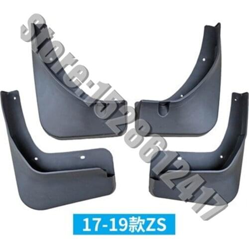 Car styling Mudguard car cover fender soft mudguard protection flap splash mud guard frame for MG ZS 2017-2020