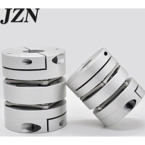 Free shipping! (1PCS) Aluminum alloy flexible double diaphragm coupling large torque screw servo motor coupling
