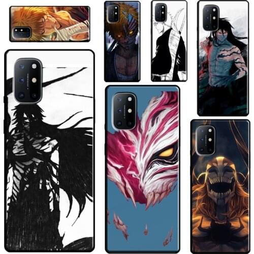 Bleach Ichigo Kurosaki For Realme 8 7 6 Pro Q3 C21 C15 C3 GT Neo Phone Case For OnePlus 9 Pro 8 Pro 7T 8T 9R Nord