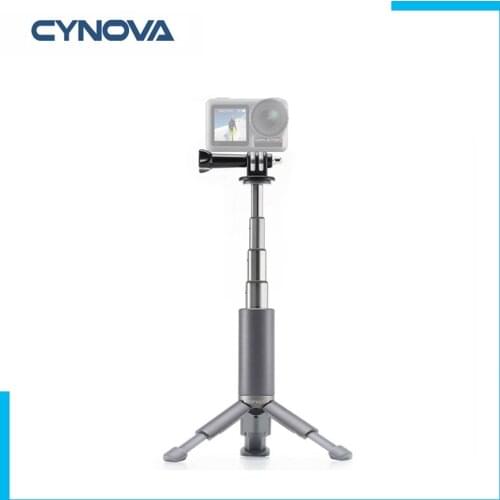Cynova For DJI Osmo Action GOPRO HERO9 BLACK Mini Tripod Built Adapter Portable Extend Adjustable Tripod Camera Accessories