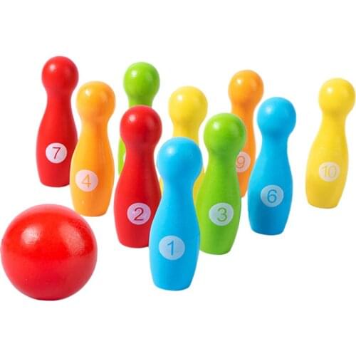 Kids Bowling Set, Indoor Play Game, Toddler Active Sports Toys, Learning Development Party Favor Gifts for Boys Girls Kids