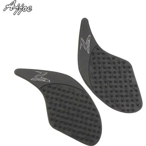 For Kawasaki Z250 Motorcycle Protector Anti slip Tank Pad Sticker Gas Knee Grip Traction Side Decal