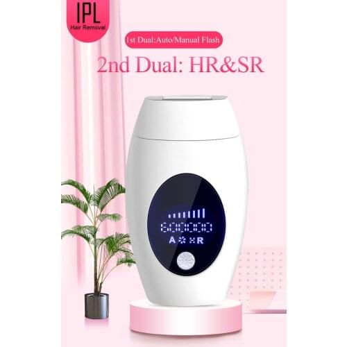 600000 Flashes Laser Epilator Permanent IPL Hair Removal Machine Electric Facial Photoepilator Device For Women Female Bikini
