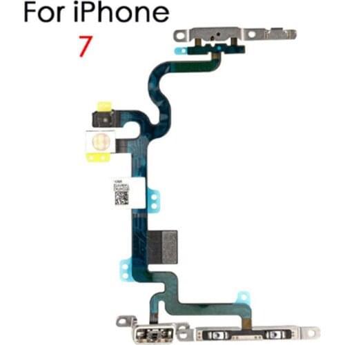 Volume Button For iphone 7 plus 8 plus Power Swith on off Power Flex Cable