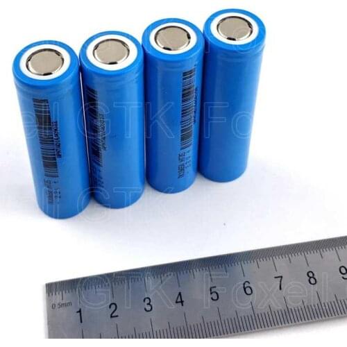 GTK 50pcs 2.4v Lithium titanate battery 2.2V 18650 1500mah LTO bateria long life 100,000 times for diy 48v 60v vehicles