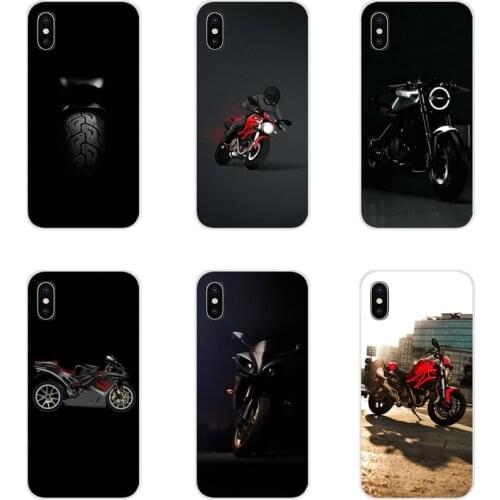 For Xiaomi Redmi Note 3 4 5 6 7 8 Pro Mi Max Mix 2 3 2S Pocophone F1 Soft Transparent Cases Cover Buell Motorcycles Skull Piston