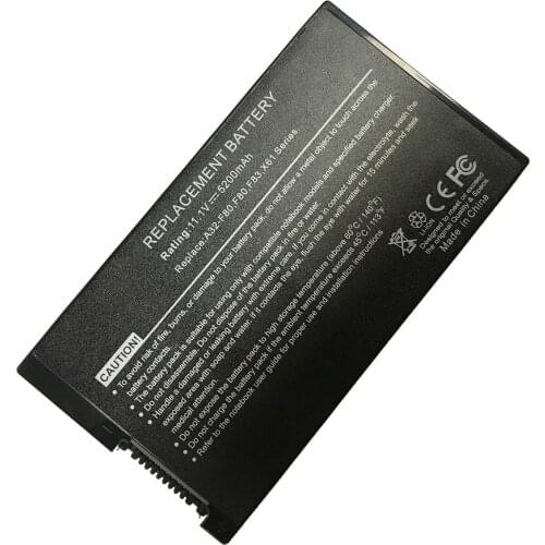 New F80 Laptop Battery For ASUS A32-F80 F80H F80A F80S F80Q F80L F80M F50 F81 F81SE X82SE F83 F50S X61 X61W X61S X61GX X61SL X80