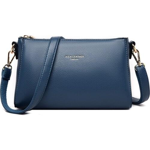 New Small Purses Women Messenger Crossbody Bags Female Letter Leather Luxury Hand Clutch Shoulder Bags for Women 2021 Sac A Main