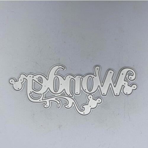 New Design Craft Metal Cutting Dies WONDER Decoration Scrapbook Album Paper Card Craft Embossing die cuts