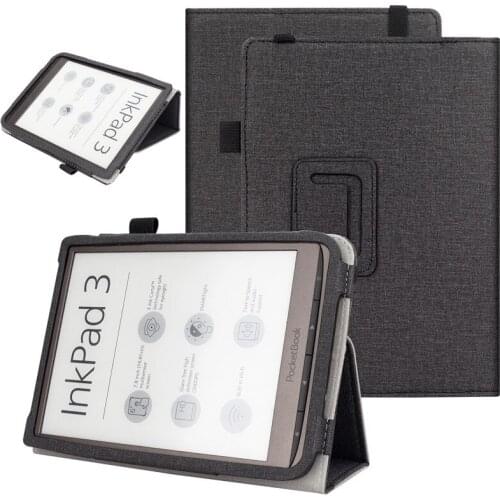 Pocketbook inkpad 3 7.8 inch Protective Cover for inkpad3 E-book Leather Case with Hand Rest