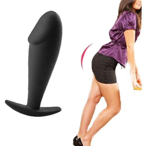 Silicone Anal Sex Toys Anal Dildo Butt Plug G spot Stimulator Prostate Real Penis Dildo Erotic Adult Toys For Women Men Sex Out