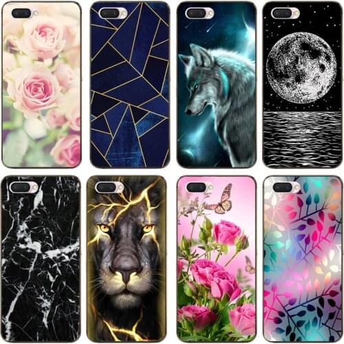Case for Oppo A3s Silicone TPU Soft Phone Case For Oppo A3s CPH1803 CPH1805 Back Cover 6.2 inch Bags for OPPO A5