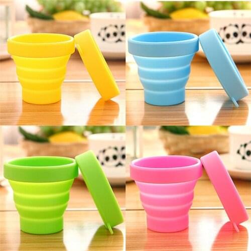 Collapsible Menstrual Cup Sterilizer Foldable Sterilizing Silicone Cup Feminine Hygiene Lady Cup Sterilizer for Menstrual Period