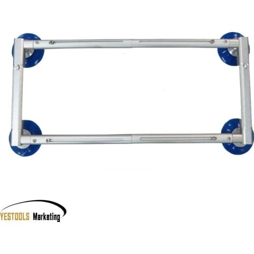 4 Sucker Adjustable Retractable LCD TV Screen Glass Vacuum Sucker Handling Tool LCD Suction Manipulator Vacuum Sucker 30-49 size