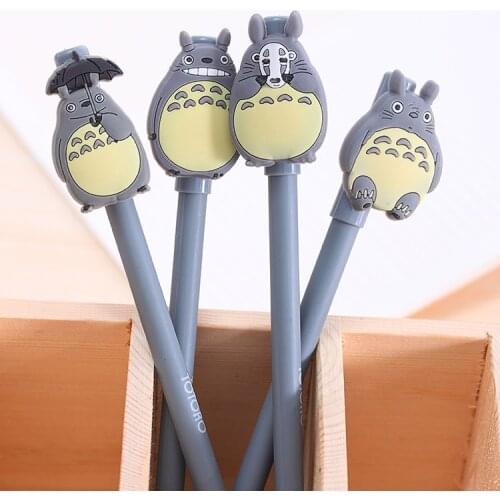 1 PCS Novelty Cute My Neighbor Totoro Gel Ink Pens Signature Pen Escolar Papelaria Office School Supply Promotional Student Gift