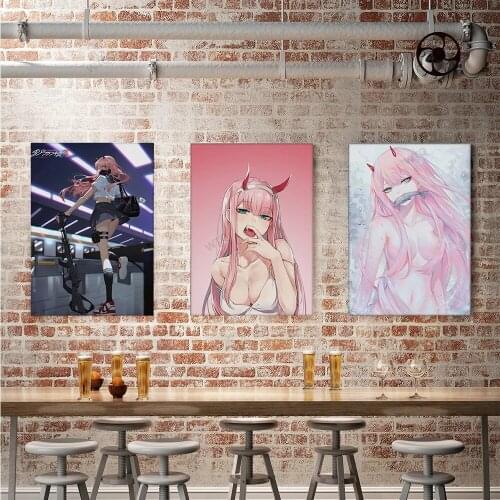 5D DIY Diamond Painting Darling In The Franxx 002 Full Drill Cross Stitch Japanese Anime Mosaic Picture Embroidery Home Decor